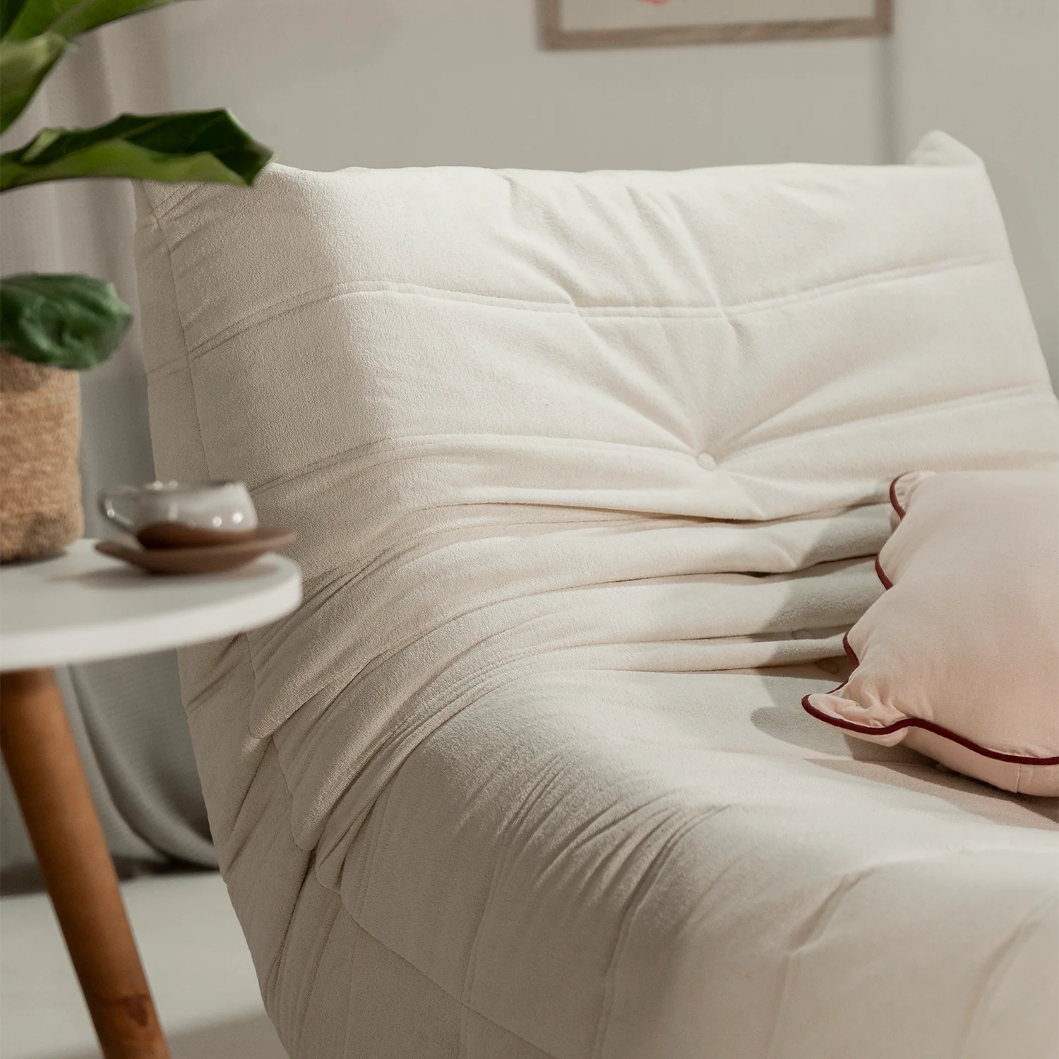 Poltrona Liv Boucle - Bege - Image 5