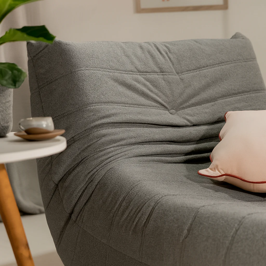 Poltrona Liv Boucle - Cinza - Image 4