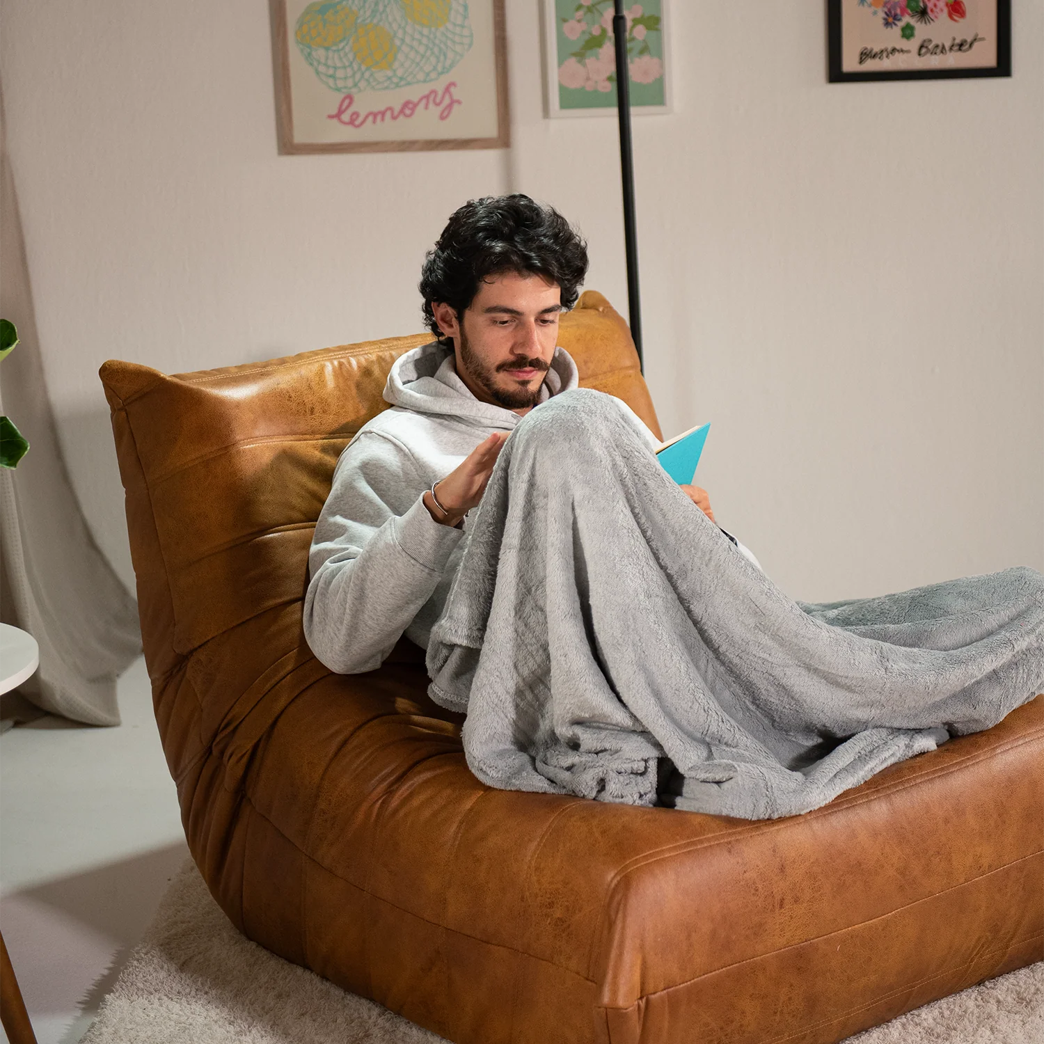 Poltrona Liv - Poli-Couro - Marrom - Image 4