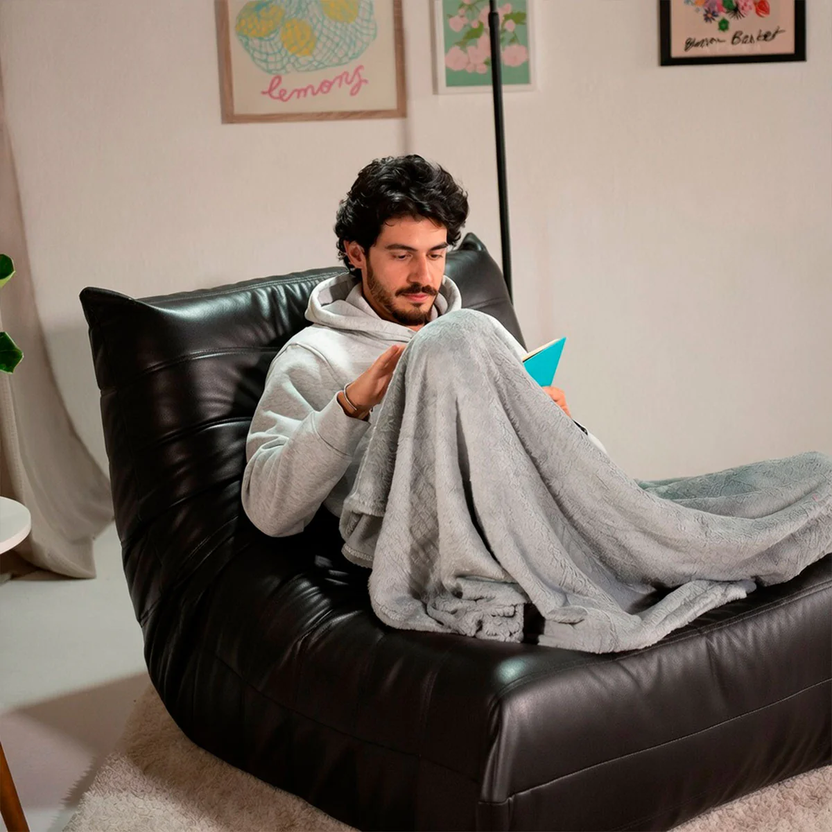 Poltrona Liv - Poli-Couro - Preto - Image 8