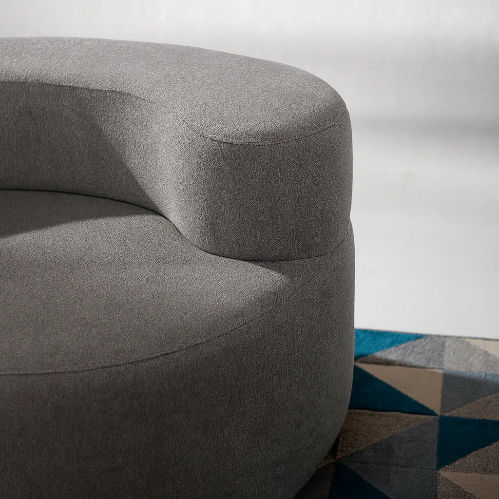 Poltrona Luna Boucle  - Cinza - Image 6