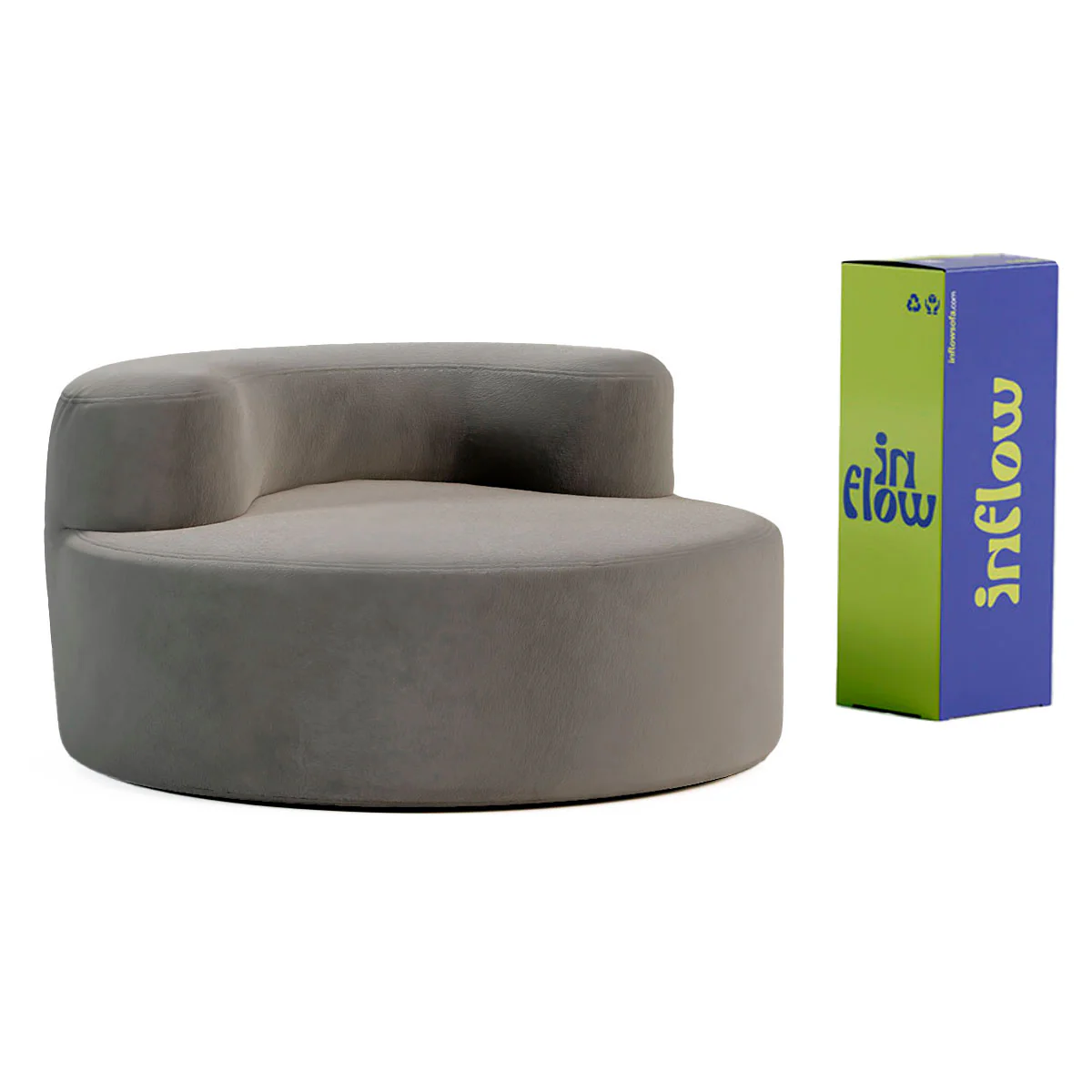 Poltrona Luna Boucle  - Cinza - Image 7