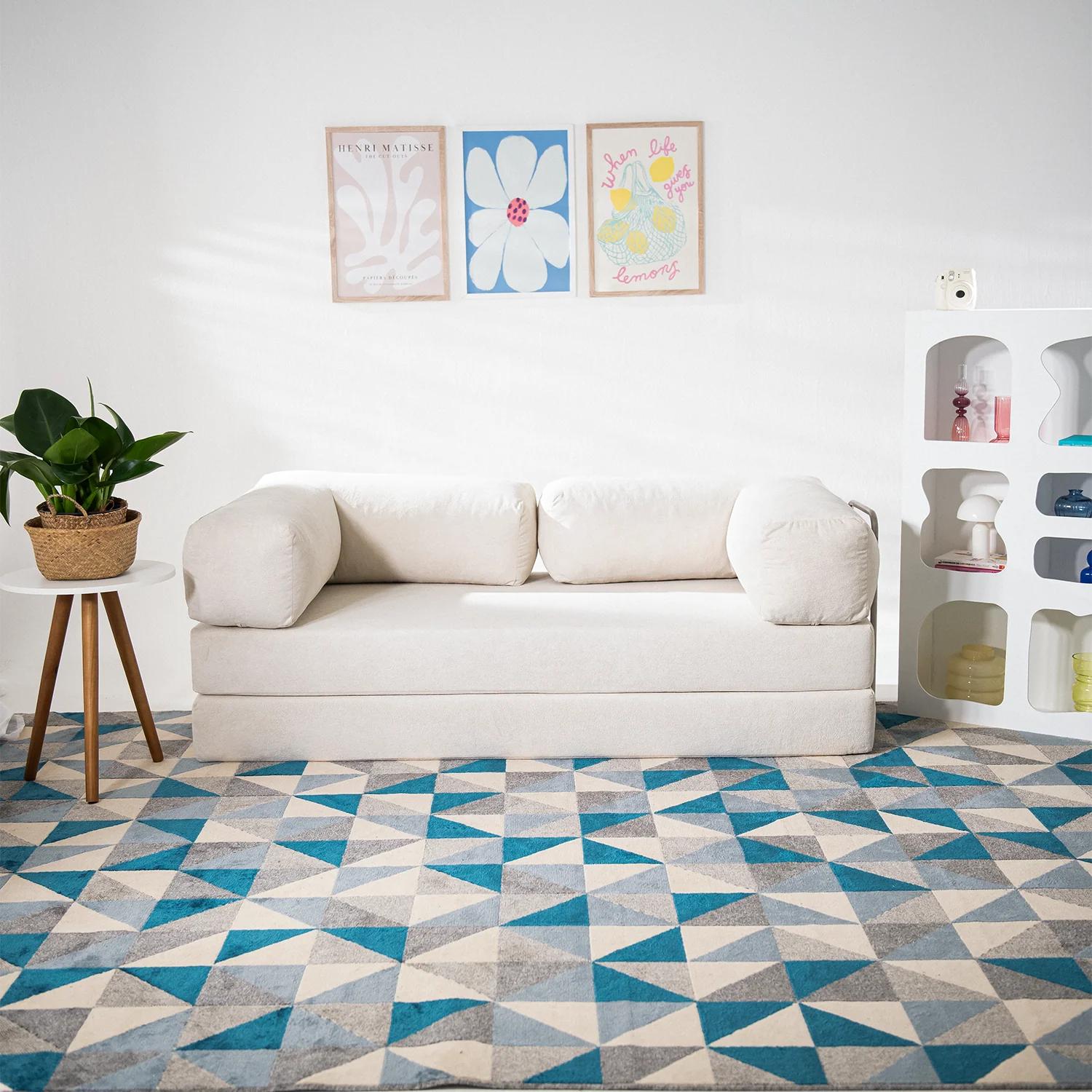 Sofá-Cama Flowin Cotelê com Apoio de Pé - Verde Oliva - Image 10