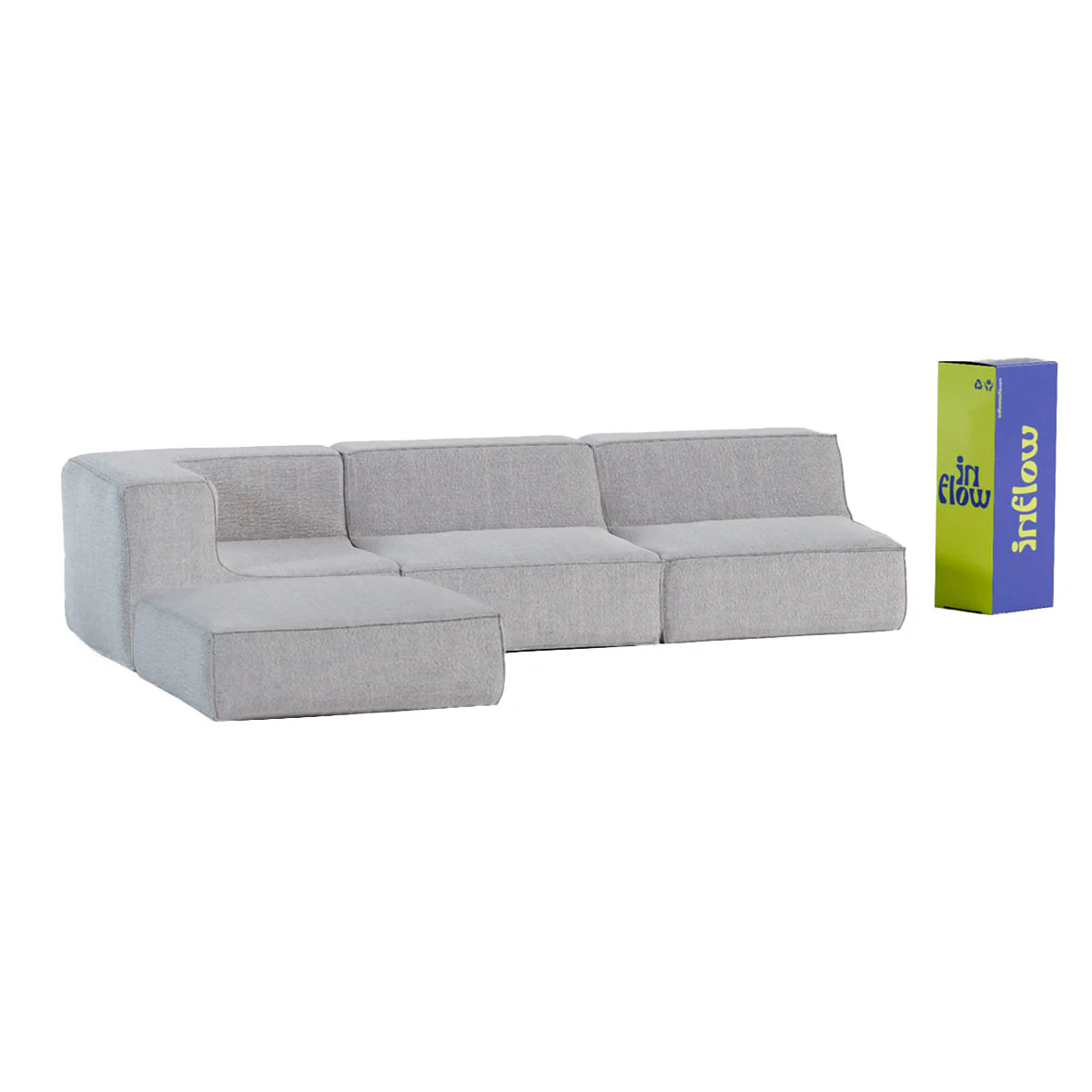 Sofá Modular Flow 3 Lugares